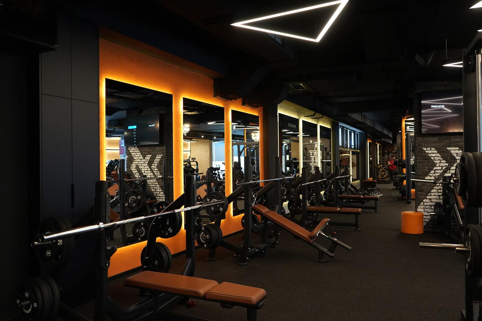 Тренировъчната зала на Fitness House, Пловдив