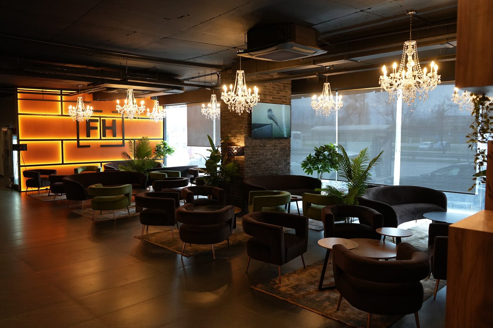Лаунж зоната на Fitness House, Пловдив